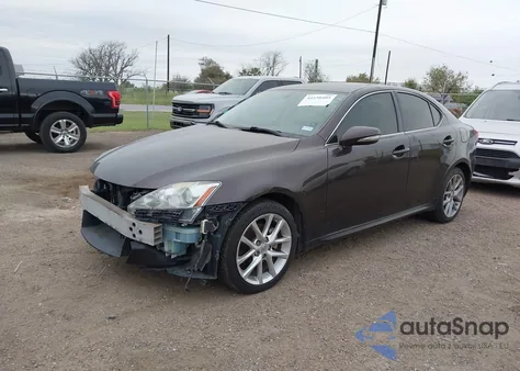 2012 Lexus Is 250 from USA, damaged, VIN JTHCF5C26C5054639